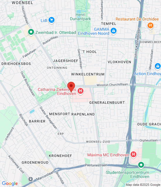 Google maps afbeelding voor Huisartsenpost Eindhoven