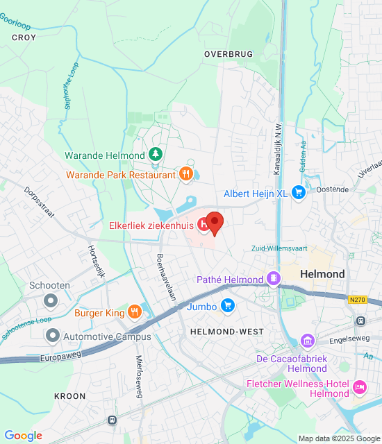 Google maps afbeelding voor Huisartsenpost Helmond