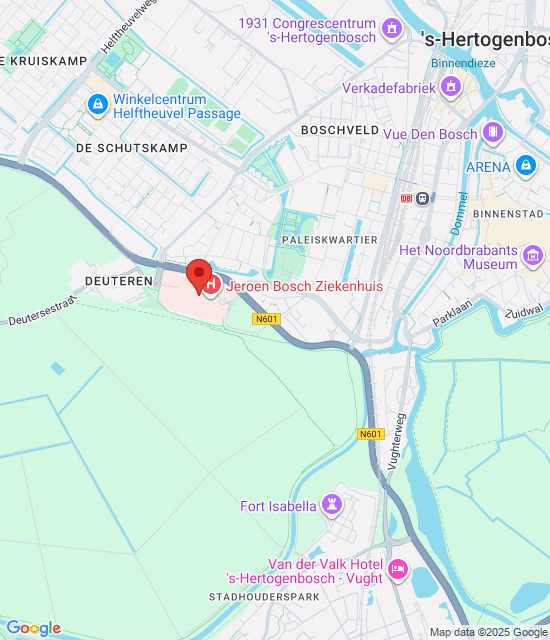 Google maps afbeelding voor Jeroen Bosch Apotheek