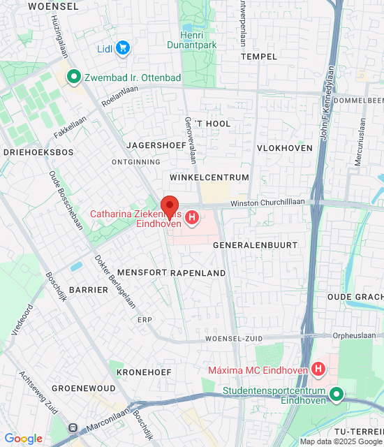 Google maps afbeelding voor Centrale Dienstapotheek