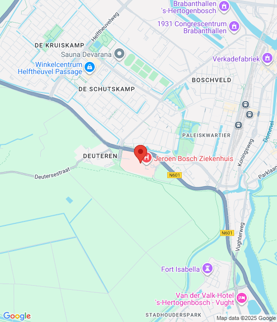 Google maps afbeelding voor Huisartsenpost ’s-Hertogenbosch