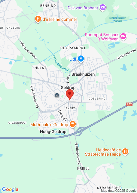 Google maps afbeelding voor Huisartsenpost Geldrop