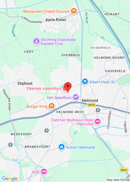 Google maps afbeelding voor Huisartsenpost Helmond