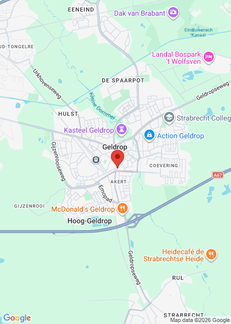 Google maps afbeelding voor Huisartsenpost Geldrop