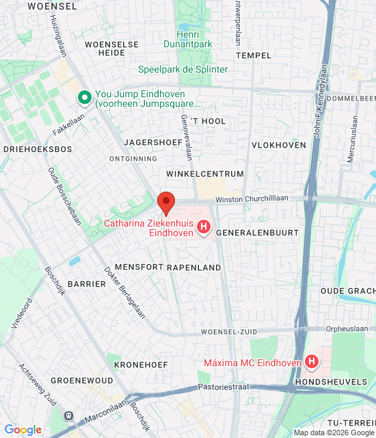 Google maps afbeelding voor Centrale Dienstapotheek