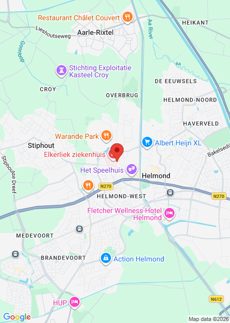 Google maps afbeelding voor Huisartsenpost Helmond