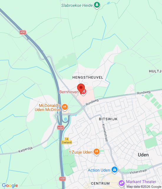 Google maps afbeelding voor Huisartsenpost Uden