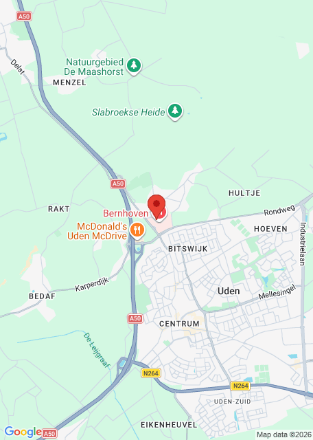 Google maps afbeelding voor Huisartsenpost Uden