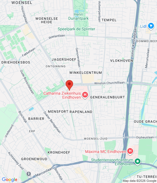 Google maps afbeelding voor Huisartsenpost Eindhoven