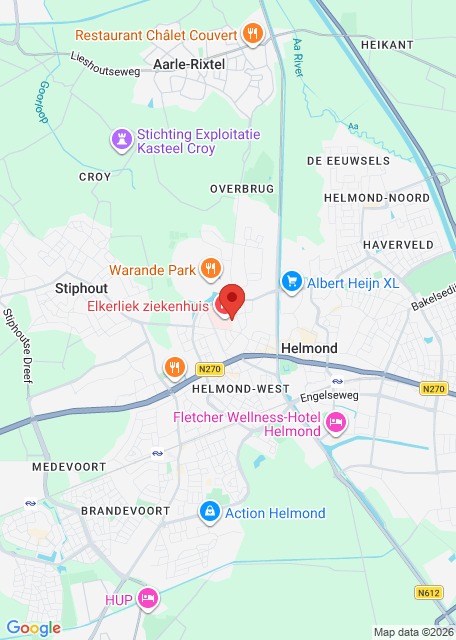 Google maps afbeelding voor Huisartsenpost Helmond