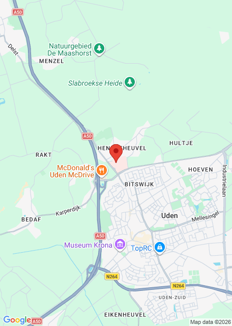 Google maps afbeelding voor Huisartsenpost Uden