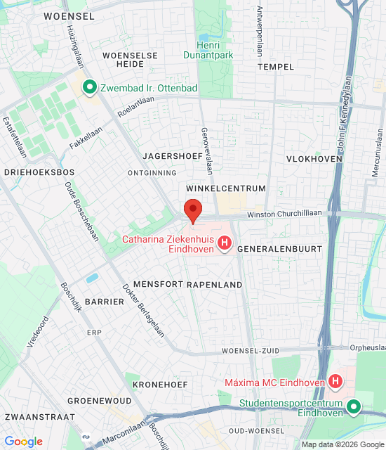 Google maps afbeelding voor Huisartsenpost Eindhoven