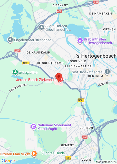 Google maps afbeelding voor Huisartsenpost ’s-Hertogenbosch