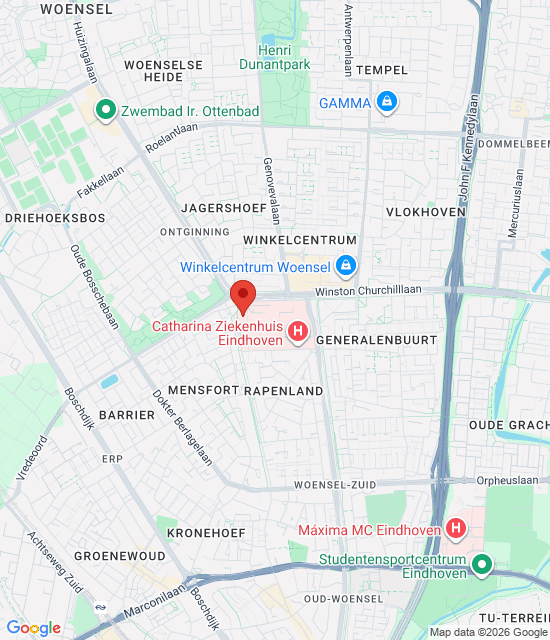 Google maps afbeelding voor Centrale Dienstapotheek