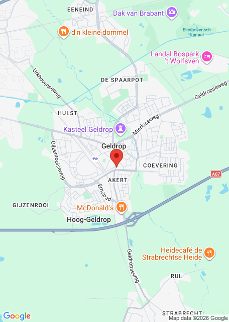 Google maps afbeelding voor Huisartsenpost Geldrop