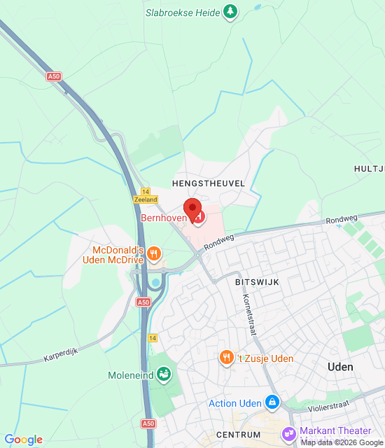 Google maps afbeelding voor RegioApotheek in Bernhoven